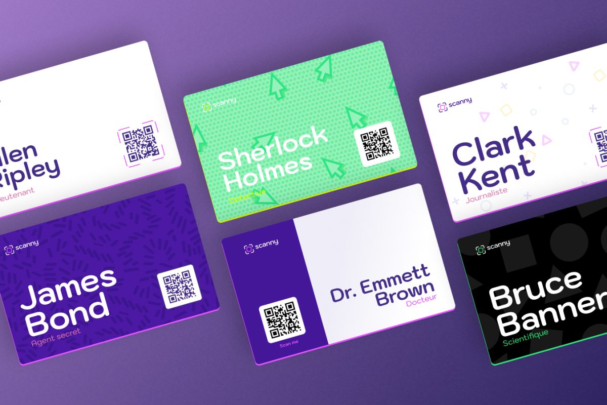 Carte de visite paysage